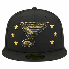 St. Louis Blues New Era Military Appreciation Digital Camo Stars 59FIFTY Fitted Hat - NHL Hats