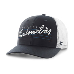 Navy Minnesota Timberwolves '47 Downburst Trucker Adjustable Hat | NBA