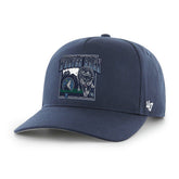 Navy Minnesota Timberwolves '47 Solid Hitch Adjustable Hat | NBA