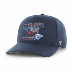 Navy Oklahoma City Thunder '47 Solid Hitch Adjustable Hat | NBA