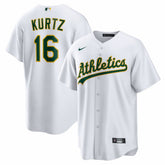 Nick Kurtz Athletics Nike Home Replica Player Jersey - MLB Jerseys