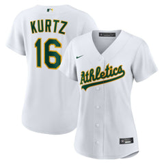 Nick Kurtz Athletics Nike Women's Home Replica Player Jersey - MLB Jerseys