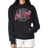 Arizona Cardinals G-III 4Her by Carl Banks Women's Pinstripe Circle Fleece Pullover Hoodie | NFL On sale