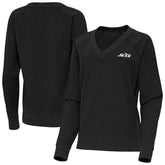 New York Jets Antigua Women's Varsity Tri-Blend V-Neck Long Sleeve T-Shirt | NFL Near me