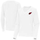 Arizona Cardinals Antigua Women's Varsity Tri-Blend V-Neck Long Sleeve T-Shirt | NFL Hot