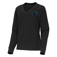 Carolina Panthers Antigua Women's Varsity Tri-Blend V-Neck Long Sleeve T-Shirt | NFL Sale