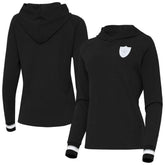 Las Vegas Raiders Antigua Women's Trek Raglan Pullover Hoodie | NFL Near me