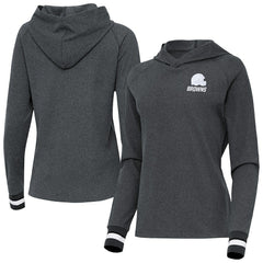Cleveland Browns Antigua Women's Trek Raglan Pullover Hoodie | NFL US