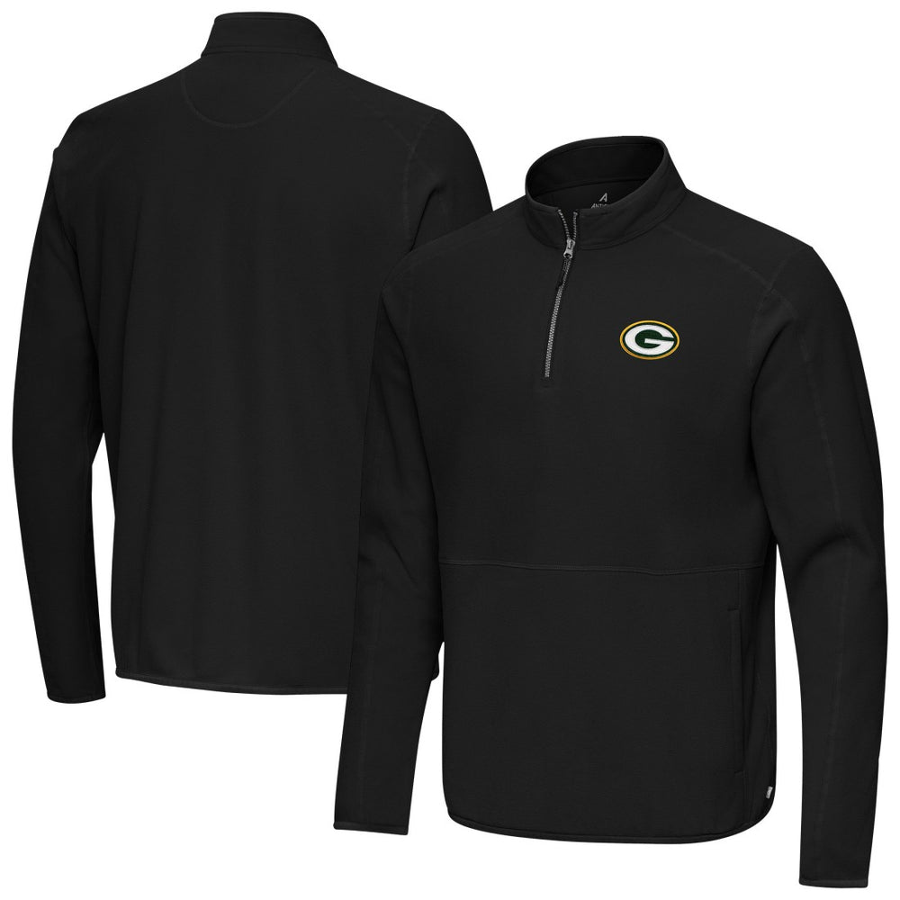 Green Bay Packers Antigua Step Up Quarter-Zip Pullover | NFL Online
