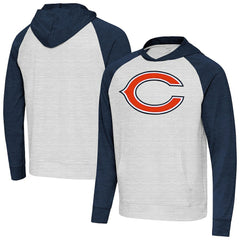 Chicago Bears Antigua Urgent Raglan Pullover Hoodie | NFL US