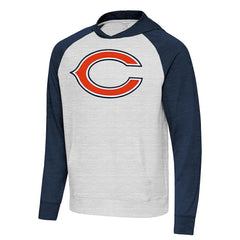Chicago Bears Antigua Urgent Raglan Pullover Hoodie | NFL US