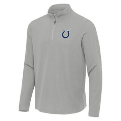 Indianapolis Colts Antigua Sync Tri-Blend Quarter-Zip Pullover | NFL On sale