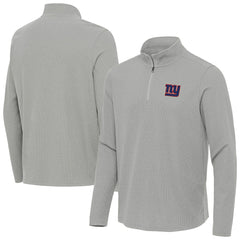 New York Giants Antigua Sync Tri-Blend Quarter-Zip Pullover | NFL Hot