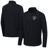 Las Vegas Raiders Antigua Sync Tri-Blend Quarter-Zip Pullover | NFL Near me