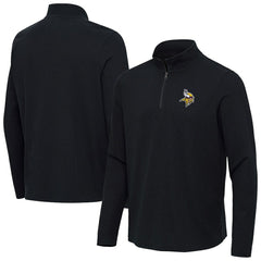 Minnesota Vikings Antigua Sync Tri-Blend Quarter-Zip Pullover | NFL Hot