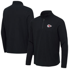 Kansas City Chiefs Antigua Sync Tri-Blend Quarter-Zip Pullover | NFL New