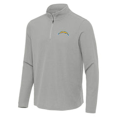 Los Angeles Chargers Antigua Sync Tri-Blend Quarter-Zip Pullover | NFL US