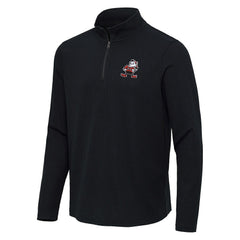 Cleveland Browns Antigua Throwback Sync Tri-Blend Quarter-Zip Pullover | NFL Online