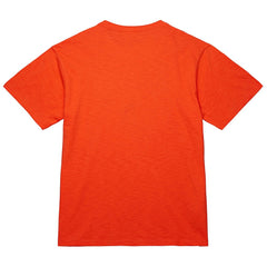 Orange New York Knicks Unisex Hardwood Classics MVP Logo T-Shirt | NBA