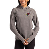 Arizona Cardinals Cutter & Buck Women's Primary Logo Adapt Knit Recycled Raglan Pullover Hoodie | NFL Outlet