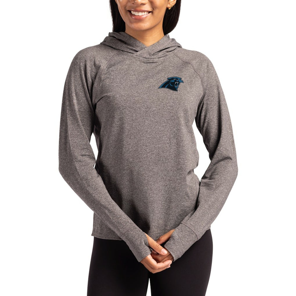 Carolina Panthers Cutter & Buck Women's Primary Logo Adapt Knit Recycled Raglan Pullover Hoodie | NFL Near me