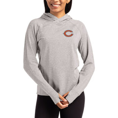 Chicago Bears Cutter & Buck Women's Primary Logo Adapt Knit Recycled Raglan Pullover Hoodie | NFL Sale