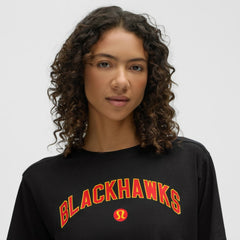 Chicago Blackhawks lululemon Women's All Yours Organic Cotton T-Shirt - NHL T-shirts