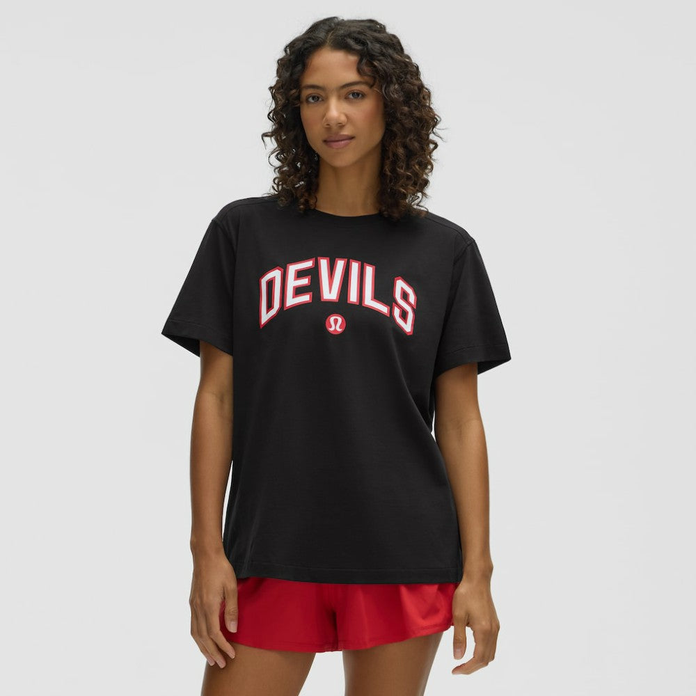 New Jersey Devils lululemon Women's All Yours Organic Cotton T-Shirt - NHL T-shirts