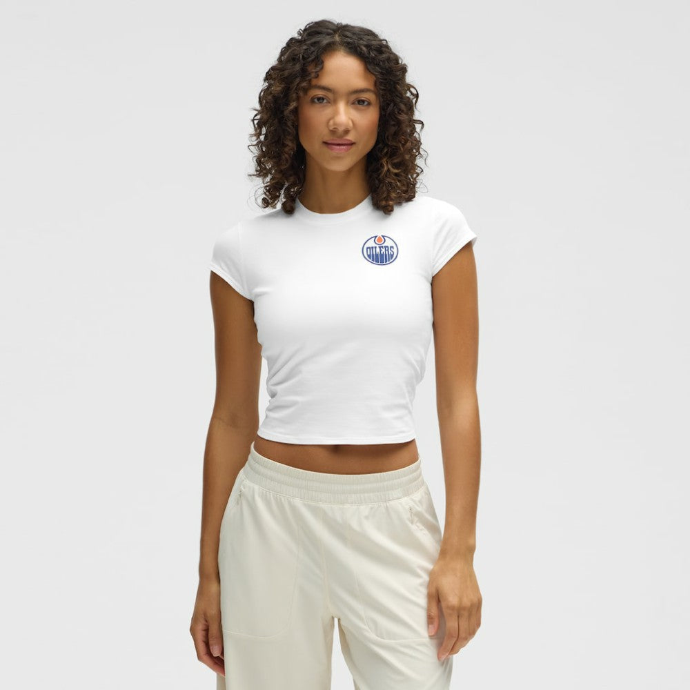 Edmonton Oilers lululemon Women's Baby T-Shirt - NHL T-shirts