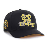 Black Denver Nuggets Brand Seen by '47 Sorry I Was Hooping Hitch Adjustable Hat sale | NBA