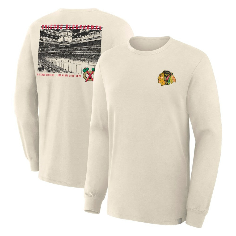 Chicago Blackhawks Fanatics Centennial Legacy Long Sleeve T-Shirt - NHL T-shirts