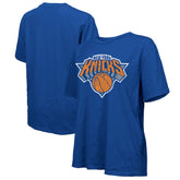 Royal New York Knicks Majestic Threads Women's Oversized T-Shirt | NBA