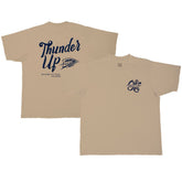 Tan Oklahoma City Thunder Stadium Essentials Unisex Thunder Up Urban T-Shirt | NBA