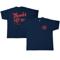 Navy Oklahoma City Thunder Stadium Essentials Unisex Thunder Up Urban T-Shirt | NBA