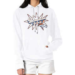 Denver Broncos Starter Women's Drive-In Sign Pullover Hoodie | NFL Discount