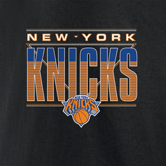 Black New York Knicks Striped T-Shirt | NBA