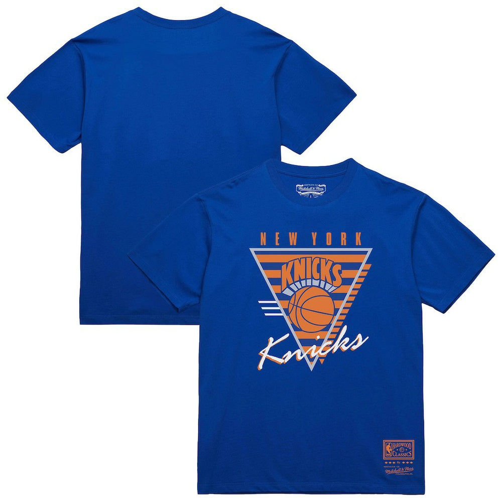 Blue New York Knicks Big & Tall Hardwood Classics Final Seconds T-Shirt | NBA