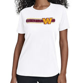 Washington Commanders Starter Women's Team Stripe T-Shirt | NFL New