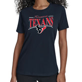 Houston Texans Starter Women's Arch Stripe T-Shirt | NFL Outlet