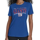 New York Giants Starter Women's Arch Stripe T-Shirt | NFL Sale