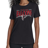 Atlanta Falcons Starter Women's Arch Stripe T-Shirt | NFL Outlet
