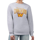 Washington Commanders Starter Women's Arch Stripe Fleece Pullover Sweatshirt | NFL Sale