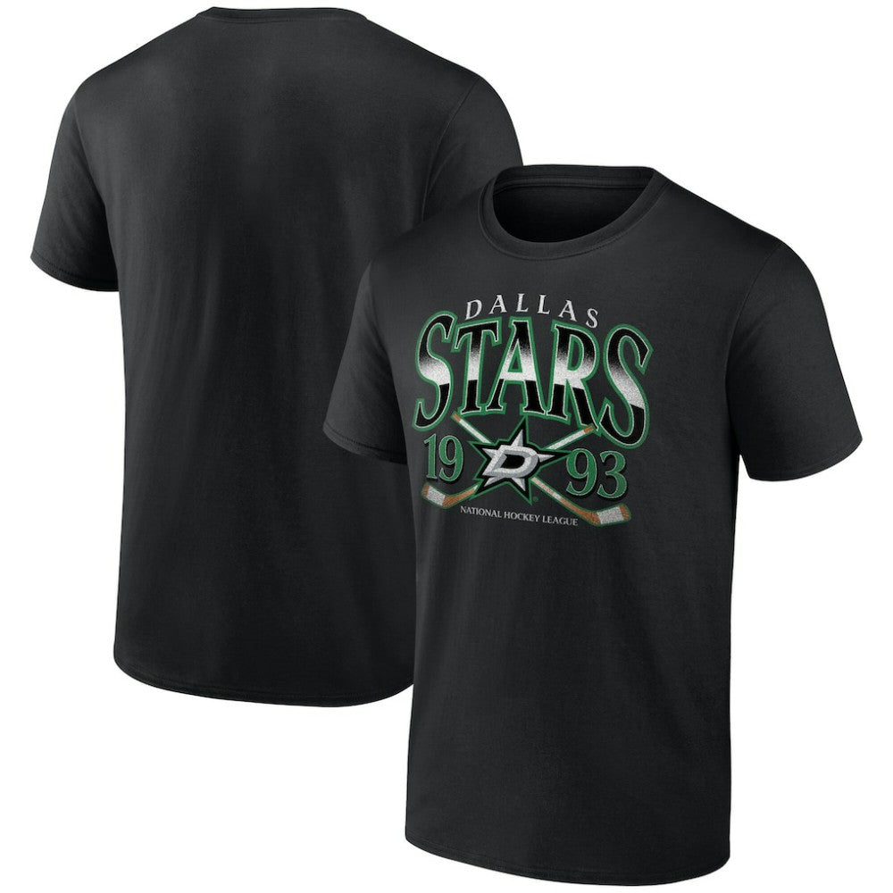 Dallas Stars Retro Cross Sticks T-Shirt - NHL T-shirts