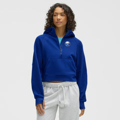 Buffalo Sabres lululemon Women's Scuba Oversized Half-Zip Hoodie - NHL Hoodies