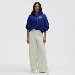 Edmonton Oilers lululemon Women's Scuba Oversized Half-Zip Hoodie - NHL Hoodies