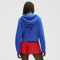 New York Rangers lululemon Women's Scuba Oversized Half-Zip Hoodie - NHL Hoodies