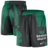 Black/Kelly Green Boston Celtics Courtside Club Dri-FIT Practice Shorts | NBA