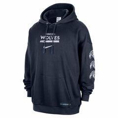 Navy Minnesota Timberwolves Courtside Club Premium Hoodie | NBA