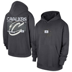 Anthracite Cleveland Cavaliers Jordan Brand Statement Jumpman Flight Premiere Hoodie sale | NBA