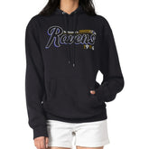 Baltimore Ravens Starter Women's Groovy Script Pullover Hoodie | NFL Near me